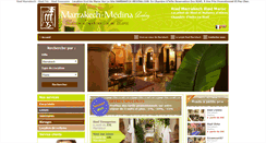 Desktop Screenshot of marrakech-medina.com
